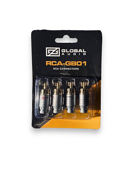 RCA - разъем Global Audio GB01 (1уп-4шт)